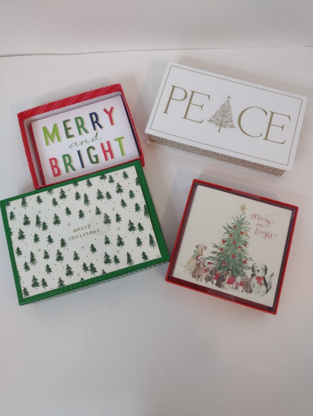 Gartner Studios Merry and Bright Holiday Box Set - Red, Green, White, Gold